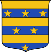 Italian Family Shield for Trucchi or Truchetti