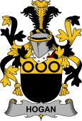 Irish Coat of Arms for Hogan or O'Hogan