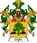 Italian Family Coat of Arms (v.25b) Giglio