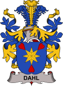 Danish Coat of Arms for Dahl
