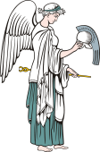 Gods and Goddesses Clipart image: Iris