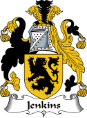 English Coat of Arms for the family Jenkins
