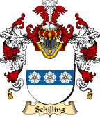 German Coat of Arms (v.25b) Schilling