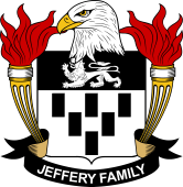 Coat of arms used by the Jeffery family in the United States of America