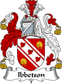 English Coat of Arms for the family Ibbetson