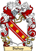 English or Welsh Family Coat of Arms (v.23) for Bishop (Norfolk, 1627)