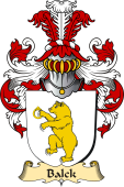 v.23 Coat of Family Arms from Germany for Balck