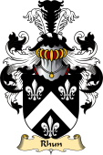 Welsh Family Coat of Arms (v.23) for Rhun (AB EDNYWAIN, lord of Tegeingl)