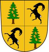 Swiss Coat of Arms for Tschudi (Bons)