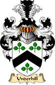 English Coat of Arms (v.23) for the family Underhill