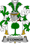 Irish Coat of Arms for Connor or O'Connor (Don)