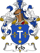 German Wappen Coat of Arms for Feld