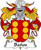 Spanish Coat of Arms for Baños