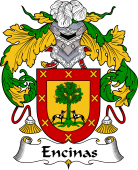 Spanish Coat of Arms for Encinas or Encina