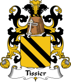 Coat of Arms from France for Tissier