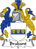 English Coat of Arms for the family Brabant