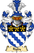 English Coat of Arms (v.23) for the family Rigby