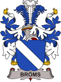 Swedish Coat of Arms for Bröms