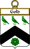 Irish Badge for Gold