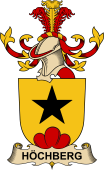 Republic of Austria Coat of Arms for Höchberg