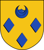Dutch Family Shield for Messing