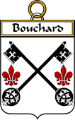 French Coat of Arms Badge for Bouchard