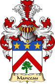 French Family Coat of Arms (v.23) for Manceau