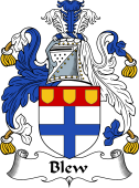 Scottish Coat of Arms for Blaw or Blew