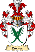 v.23 Coat of Family Arms from Germany for Zurner