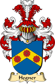 v.23 Coat of Family Arms from Germany for Hegner