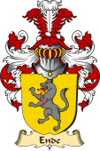 v.23 Coat of Family Arms from Germany for Ende