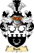 English Coat of Arms (v.23) for the family Buck