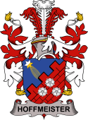 Coat of arms used by the Danish family Hoffmeister