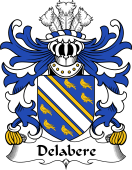 Welsh Coat of Arms for Delabere (of Kinnersley and Tibberton, Herefordshire)