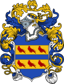 English or Welsh Coat of Arms for Burdett