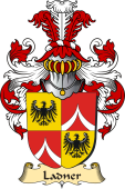 v.23 Coat of Family Arms from Germany for Ladner