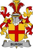 Irish Coat of Arms for Burgh