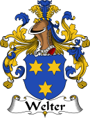 German Wappen Coat of Arms for Welter