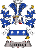 Coat of arms used by the Danish family Seefeldt