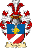 v.23 Coat of Family Arms from Germany for Vargin