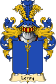 French Family Coat of Arms (v.23) for Leroy (Roy le) I