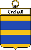 Irish Badge for Crehall or O'Crehall