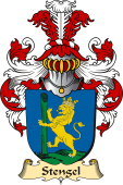 v.23 Coat of Family Arms from Germany for Stengel