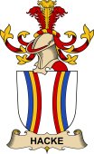 Republic of Austria Coat of Arms for Hacke
