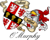 Sept (Clan) Coat of Arms from Ireland for O'Murphy (Muskerry)