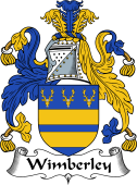 English Coat of Arms for the family Wimberley