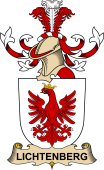 Republic of Austria Coat of Arms for Lichtenberg