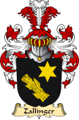 v.23 Coat of Family Arms from Germany for Zallinger