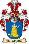 v.23 Coat of Family Arms from Germany for Klingelhoffer