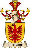 Republic of Austria Coat of Arms for Freyburg